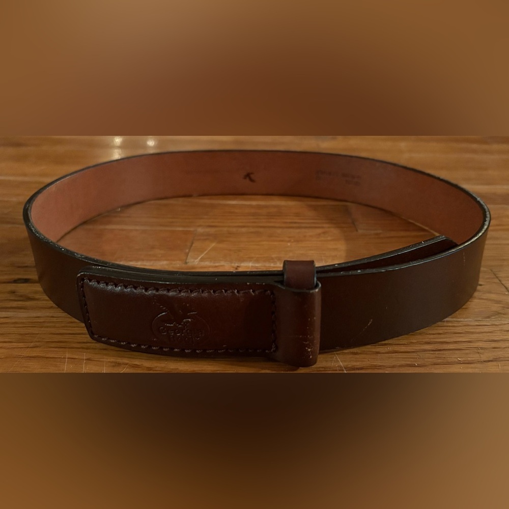 Georgia Boots Genuine Leather Belt Style GB104, Size 32, NWOT